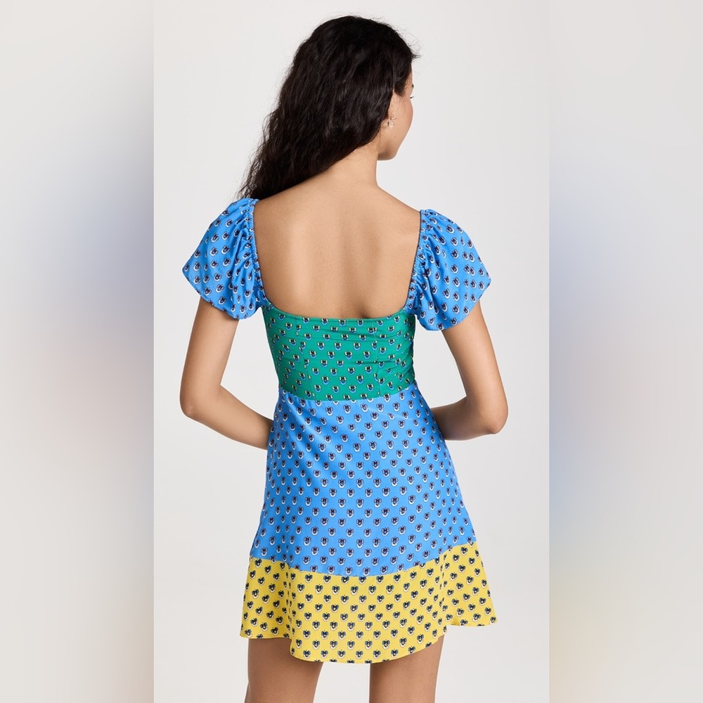 STAUD Multicolor Mini Dress - Picture 2 of 6